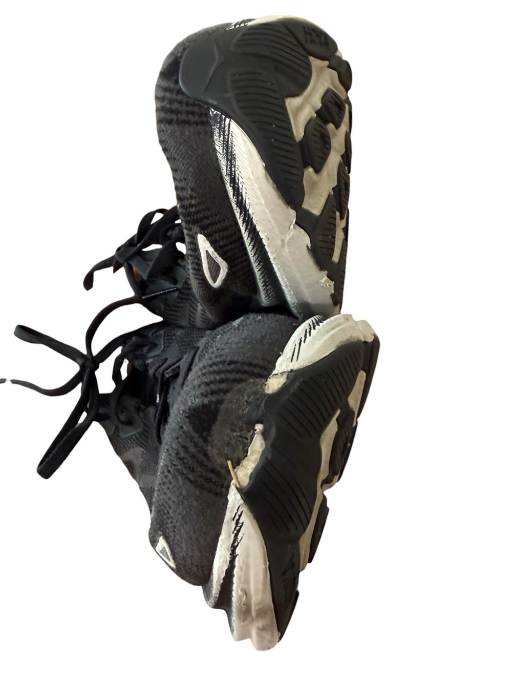 Hoka One One Clifton 9 Men’s Size 9 Black & White - Picture 6 of 9